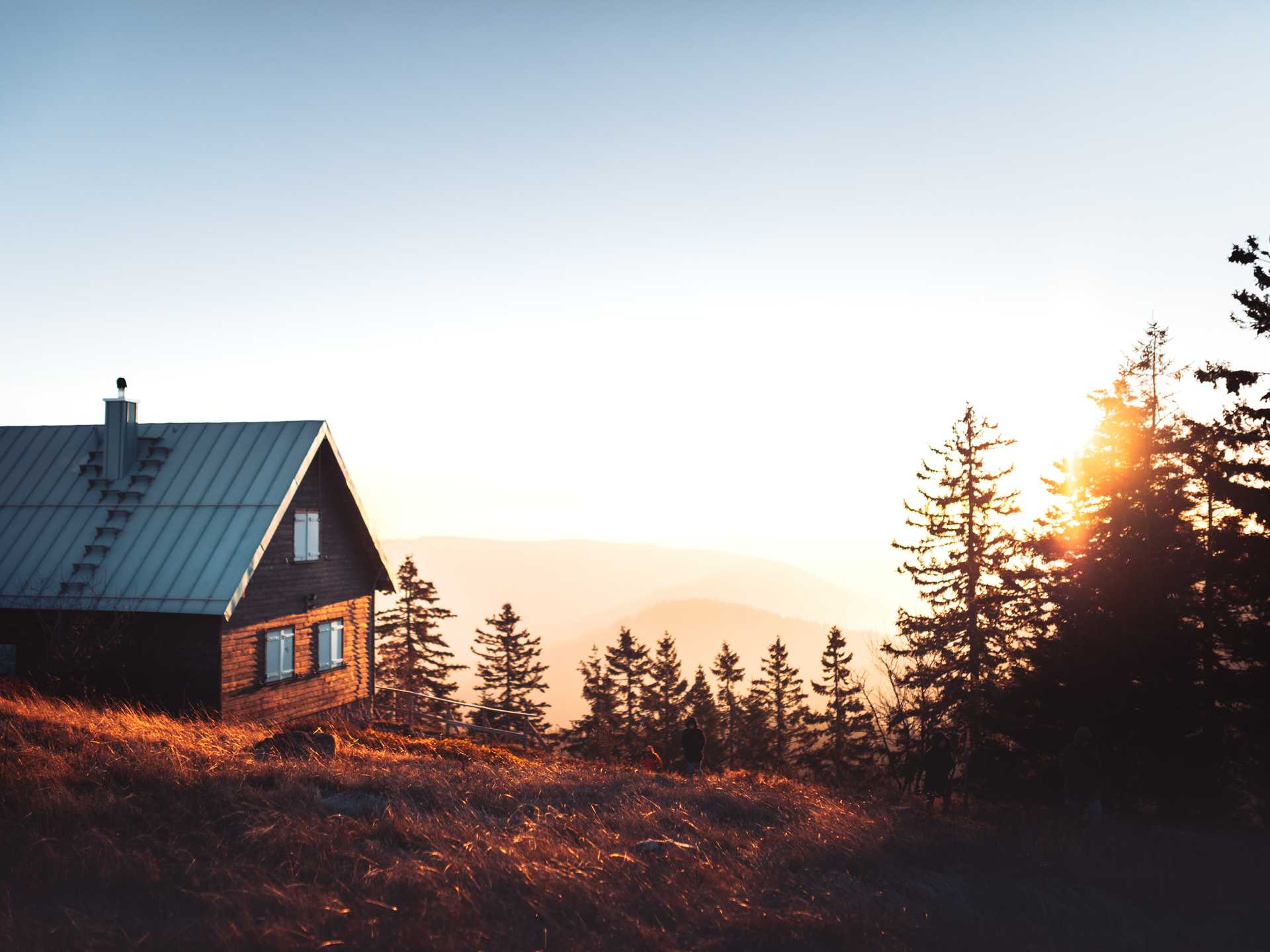 A cabin with a view